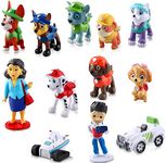 12pc/set Paw Puppy Dog Patrol Cake Toppers Kids Birthday Party Surprises Perfect Gifts For All Occasions. (Set 2)