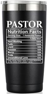 MASGALACC Pastor Gifts - Pastor Appreciation Gifts - Pastor Gifts for Birthday Christmas, Preacher Minister Appreciation Ordination 20oz Tumbler, Black