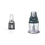 Ninja BN400C Personal Nutri-Blender Pro with Auto-iQ (1000W) + Ninja NJ100C Express Chop (200W)