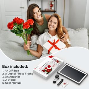 Frameo 15.6" Digital Photo Frame – WiFi, IPS Touchscreen