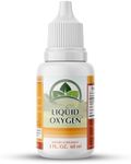 The BEST Liquid Oxygen Drops Supplement –100% Natural, Premium, Stabilized & Concentrated Liquid Oxygen 2 Ounces – Boost Immune System, Alleviate Fatigue, Enhanced Mental Clarity& Cellular Respiration