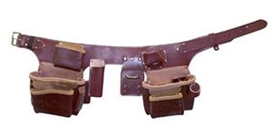 Occidental Leather 5191M - Pro Carpenter's 5 Bag Toolbelt Assembly, Medium