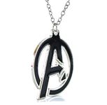 Beaux Bijoux Marvel Pendant Avengers Necklace - The Avengers Logo - Super Hero Cosplay Necklace - Mark A - Gift Box Included - Avengers End Game Necklace