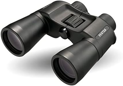 Pentax 65912 Jupiter 10x50 Binoculars, 10x Magnification, Effective Diameter of 2.0 inches (50 mm), Case and Strap Included