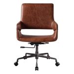 ACME Furniture 92567 Kamau Executive Office Chair with Lift, Vintage Cocoa Top Grain Leather