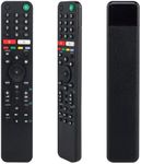 New RMF-TX500P Voice Remote Replacement for Sony KD-75X8500G KD-65X8577G KD-65X8500G KD-75X8050H KD-65X8050H KD-55X8050H KD-49X8050H KD-43X8050H KD-65X9500H KD-55X9500H