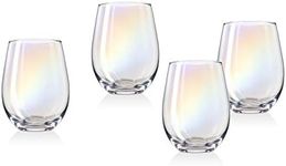 Godinger Wine Glass, Stemless Glass