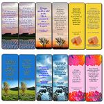 Spanish Speak Life Scripture Bookmarks About Tongue (RVR1960) (12-Pack) - Collection of Bible Verses