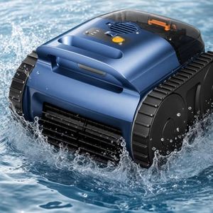 [2026 Release] AI Vision Cordless Pool Vacuum Robot for Inground & Above Ground Pools, 6800 GPH Suction, Floor/Wall/Waterline/Shallow Area Cleaning, Waterline Parking, 320 Mins Runtime
