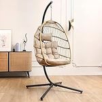 SWITTE Hanging Egg Chair with Stand