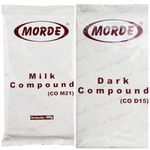 MORDE Combo Of Milk & Dark Compound (400 G Each)