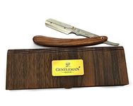 RT SHOP Gentleman Wooden Razor With box Stainless Steel, Barber Razor For Men (FREE Blade Inside)