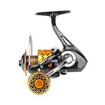 KOVNISE Spinning Reel Smooth Powerful Freshwater Saltwater Spinning Fishing Reel Handle Interchangeable Left/Right Lightweight Sea Pole Wheel with 4.7:1 Gear Ratio 22Lbs Max Drag 2+1 Ball Bearings