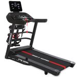 WELCARE MAXPRO Fusion Elite 4.5 HP Peak DC Motor, 15 Level Auto Incline Treadmill for Home Gym with Massager,Free Diet Plan,Max.Speed 14km/hr,Max. User Weight 110kgs,Fit Show App Support, (PTM405MI)