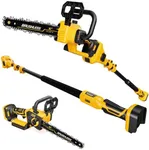 2-IN-1 Cordless 10-Inch Pole Saw An