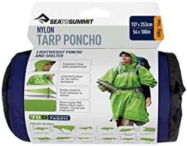 Sea to Summit Waterproof Nylon Tarp Poncho, Blue