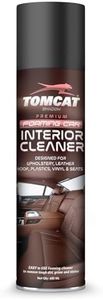 Tom CAT Foaming Car Interior Spray | Car Cleaner Spray| Car Foam Cleaner Spray for Upholstery,Plastic, Leather Roof, Vinyl & Seats | Auto Care Accessories |Car Leather Seat Cleaner 600ml (Pack of 1)