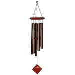 Woodstock DCB27 Encore Collection Bronze Chimes of Pluto Windchime,27"