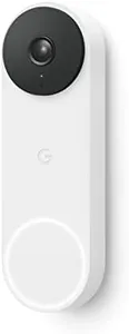 Google Nest Doorbell (Wired, 2nd Gen) - Wired Video Doorbell Camera - Doorbell Security Camera - Snow