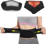 Magnetic Self Heat Lower Back Brace Belt Lumbar Support Pain Relief