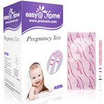 Easy@Home 25 Pregnancy Test Strips for Early Detection 10 MIU/ml 25 HCG