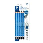 Staedtler PENCILS DRAWING MARS LUMOGRAPH JUMBO SET OF 5