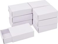 Folia 10 x Blank White Matchboxes