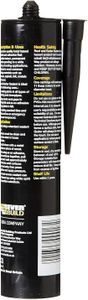 Everbuild Everflex Roof & Gutter Sealant, Butyl-Based, Black, 295ml