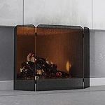 Fire Beauty 3-Panel Metal Fireplace
