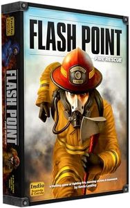 Flash Point: Fire Rescue 2nd Edition - A Thrilling Cooperative Board Game For Kids, Teens & Families to Save Lives - For 2-6 Players Ages 10+ with 30 Minute Play Time by Indie Boards & Cards