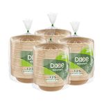 Dixie® EcoSmart™ 20oz 100% Recycled Fiber Paper Bowls by GP PRO (Georgia-Pacific), RFB20WS, 500 Count (125 Bowls Per Pack, 4 Packs Per Case)