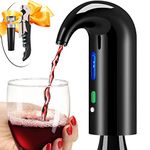 Wine Aerator Electric Wine Decanter Best Sellers One Touch Red - White Wine Accessories Aeration for Wine and Spirit Beginner Enthusiast -Spout Pourer - Wine Preserver