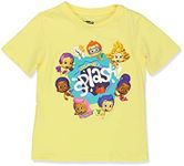 Bubble Guppies Toddler Short Sleeve T-Shirt Tee (4T, Yellow)