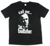 Godfather - Mens Pixelis T-Shirt, XX-Large, Black