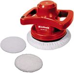 Einhell Car Polisher CC-PO 90 (On/Off Switch, Handy and Rugged, Ø 240 mm Polishing Disk, Textile Polishing Bonnet and Synthetic Polishing Bonnet Included)