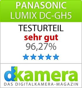 Panasonic Lumix G Camera, 20.3MP, 12-60mm Leica Lens, 6K Video, Black