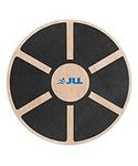 JLL® Wooden Balance Board, ANTI SLIP SURFACE, Exercise Fitness Workout Rehabilitation Training Exercise Wobble Board