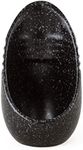 Speckled Earthenware Spoon Rest for Kitchen Stoves and Countertops - Black