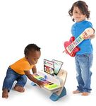 Baby Einstein Together in Tune Piano & Guitar Bundle, Safe Wireless Wooden Musical Toddler Toys, Magic Touch, 6 Months+, Multicolored