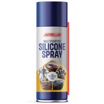 AEROLUB Premium Silicone Spray for Car Rubber, Window Channels & Bike (400ml) | Multipurpose Lubricant for Treadmill, Plastic, Metal & Door Hinges | Anti-Rust, Shines & Restores