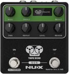 NUX NDD-7 TAPE ECHO Delay Effects Pedal,Up to 1600ms Stereo Delay Time,7 Repro-Tape Heads Combinations and Reverb