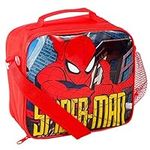 Templar Spiderman Rectangular Insulated Lunch Box Bag for Boys and Girls, Perfect Size for Packing Hot or Cold Snacks for School and Travel, BPA Free (1225HV-9656)