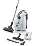 Bosch Serie 4 BGBS4HYGGB ProHygienic 600W 4.5KG Bagged Cylinder Vacuum Cleaner - White