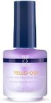 Blue Cross Yello Out Professional Nail Care, Yellow-Neutralizing Basecoat, Purple Toner for Yellow Nails + Fingernail Polish Color Enhancer, Made in USA, 15mL/0.5fl oz