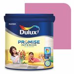 Dulux Promise Interior Emulsion Paint (1L, Carnival Pink) | Brighter & Longer-Lasting Colors | Rich Finish | Chroma Brite Technology | Anti-Chalk | Water-Based Acrylic Paint