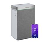 Klarstein AireLux Air Purifier – HEPA & Activated Carbon Filtration, CADR 400 m³/h, Smart WiFi Control, Quiet UV-C Disinfection, 6.2L Tank, for Rooms up to 40 m²