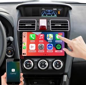 QLED Screen 8-Core CPU Radio Upgrade for Subaru XV Crosstrek 2013 2014,Impreza 2012 2013 2014,Forester 2014 2015,CarPlay Android Auto Ready,Steering Wheel Control,Free Camera