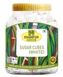 Dhampurgreen White Sugar Cubes, 800G | Sugar Cubes For Tea And Coffee | No Chemicals | Sulphurless