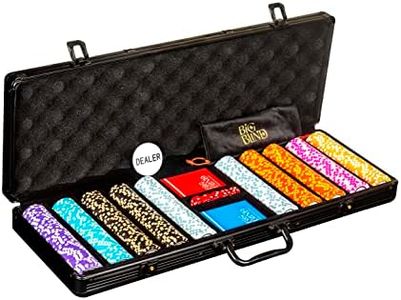 Big Blind 500 Pieces Poker Chips Set for Adult