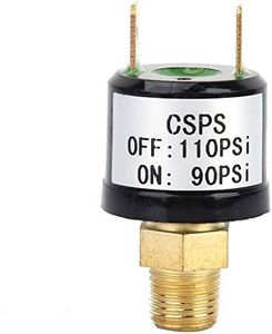 Maxmartt Air Compressor Pressure Control,90-110 PSI Air Compressor Pressure Control Switch Valve Heavy Duty Pressure Switch
